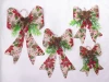 22X33CM Christmas patch PVC bow 23079 Specification image